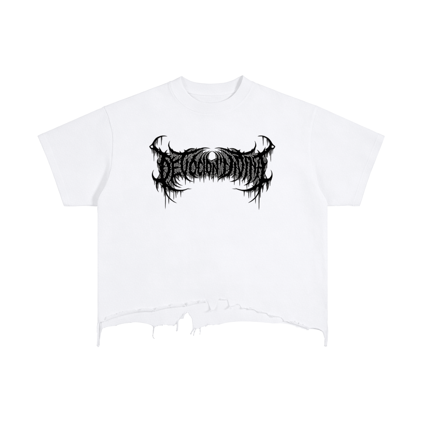 Thrash (Vintage Wash Boxy Distressed Hem) T-Shirt
